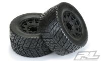 ProLine - Street Fighter HP 3.8" Street BELTED Tires Mountedfor 17mm MT Front or Rear, Mounted on Ra (PL10167-10)