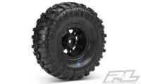 ProLine - nterco TSL SX Super Swamper XL 1.9" G8 Rock Terrain Truck Tires Mounted for Front or Rear (PL1197-13)