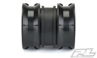 ProLine - Carbine 1.9" Black Plastic Internal Bead-Loc Dually Wheelsfor Rock Crawlers Front or Rea (PL2786-00)