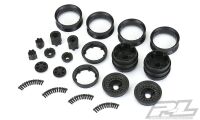 ProLine - Carbine 1.9" Black Plastic Internal Bead-Loc Dually Wheelsfor Rock Crawlers Front or Rea (PL2786-00)