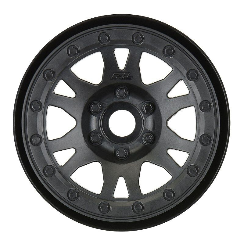 ProLine - Impulse F/R 2.2" 12mm Crawler Wheels (2) Black (PL2805-03)