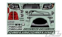 ProLine - Builders Series: Metric Clear Body for 12.3" (313mm) Wheelbase Scale Crawlers (PL3520-00)