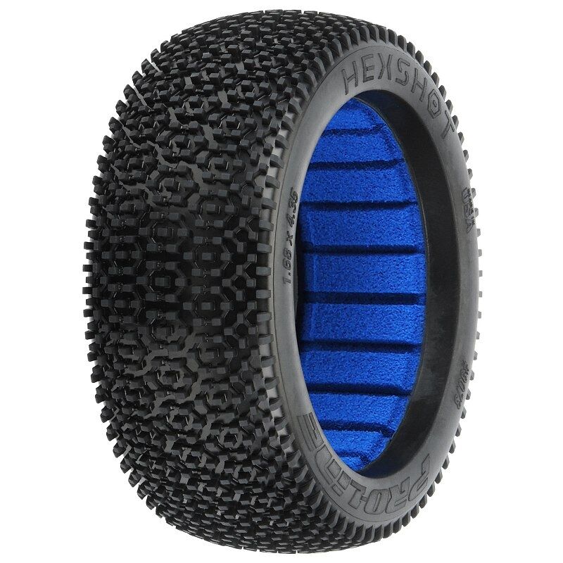 ProLine - 1/8 Hex Shot S4 Front/Rear Off-Road Buggy Tires (2) (PL9073-204)