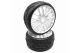 PMT Komplettrad RALLY18 "Rain" 400 Felge weiß (2) (PMTRALLY18400)