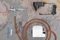 SPARMAX - Airbrush set (gun HB-040 + compressor DC-25) (SM22021)