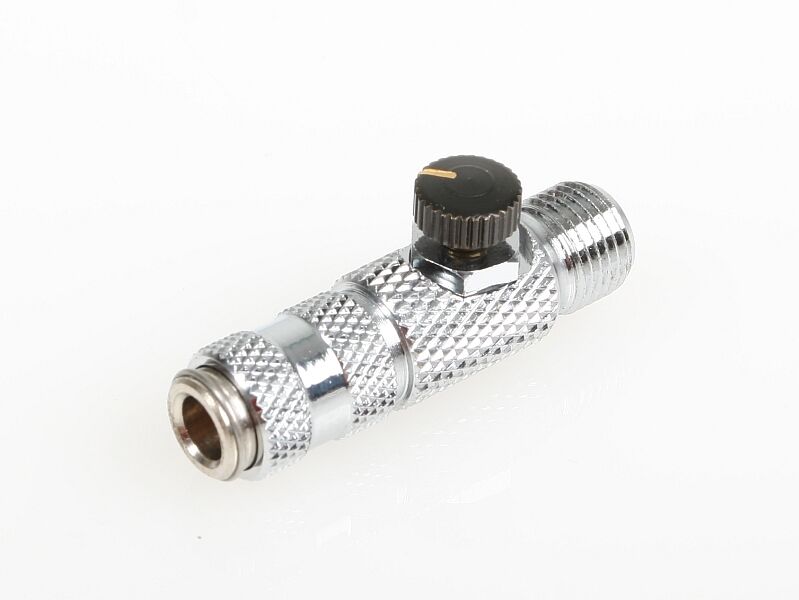 SPARMAX - Quick disconnect with air control valve set (Female), Socket 1/8 (SM2221)