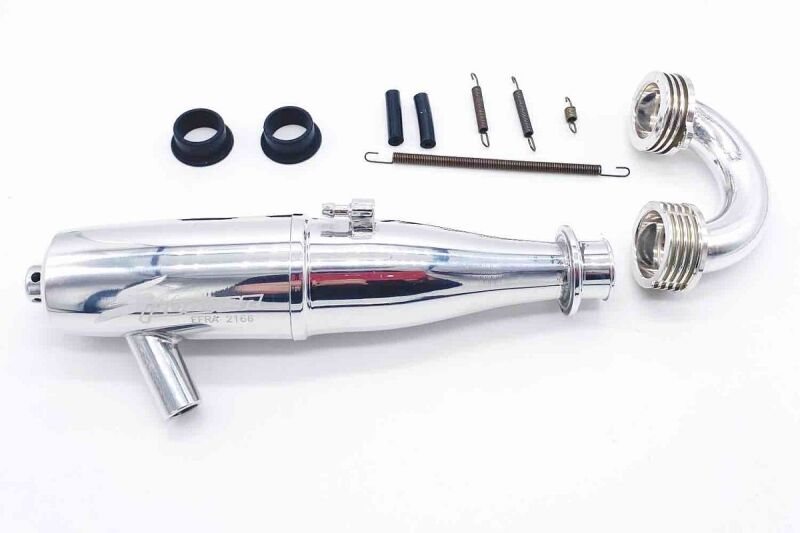 SWORKz - SPower Auspuffsystem Poliert EFRA 2166 Off Road (SP809396)