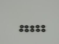 SWORKz Aluminiumscheibe 3x6x1.5mm, Schwarz (10) (SW101026)