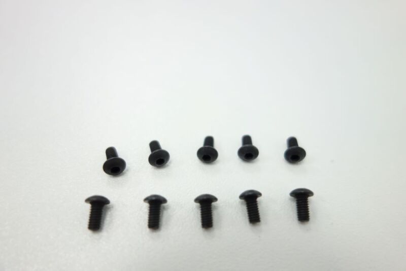 SWORKz Linsenkopfschraube Innensechskant M2.5x5mm (10) (SW106020)
