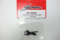 SWORKz Linsenkopfschraube Innensechskant M2,5x14mm (10)...