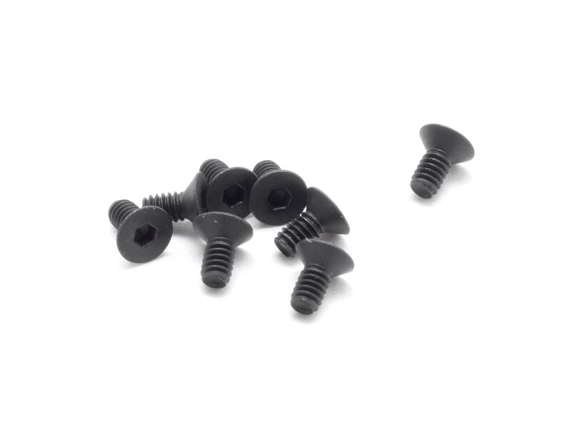 SWORKz Senkkopfschraube Innensechskant M2x4mm (10) (SW108020)