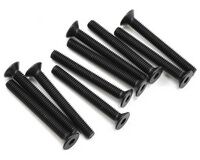 SWORKz Senkkopfschraube Innensechskant M3x25mm (4) (SW108022)