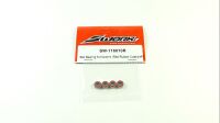 SWORKz Ball Bearing 5x10x4mm RED Rubber (4pcs) (SW116010R)