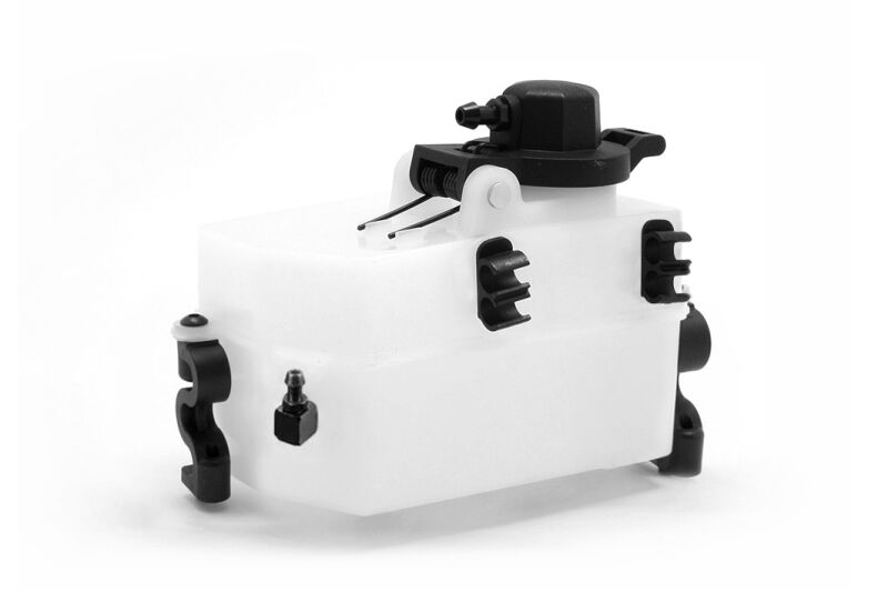 SWORKz Spezialtank 125ccm 90° Anschluß und Floating Systen (SW210033D90)