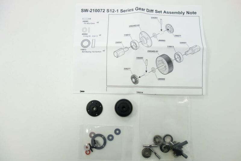 SWORKz Differential komplett (SW210072)
