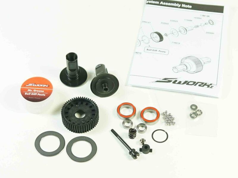 SWORKz Kugeldifferential komplett (SW212002)