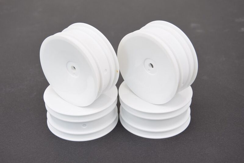 SWORKz 1/10 2WD Off Road Competition Felge Vorne Dish (WH) (4PC) (SW220025WH)