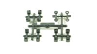 SWORKz Einsätze Achsschenkel hinten Set (SW220046)
