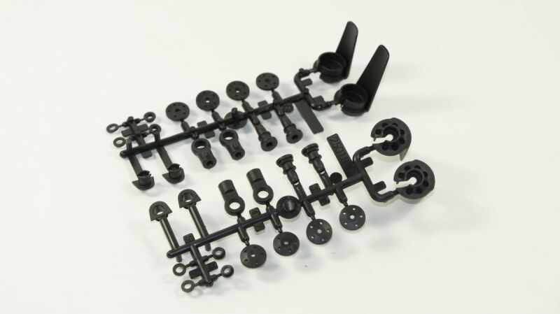 SWORKz S104 Shock Spring Holder with Ball End Plastic Parts (SW2501807)