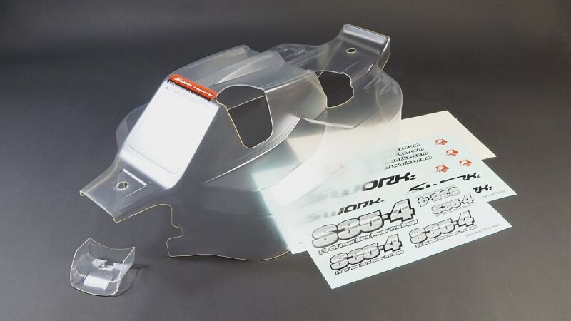 SWORKz 1/8 Karosserie Falcon ST-4 Precut Nitro (SW258001CN)