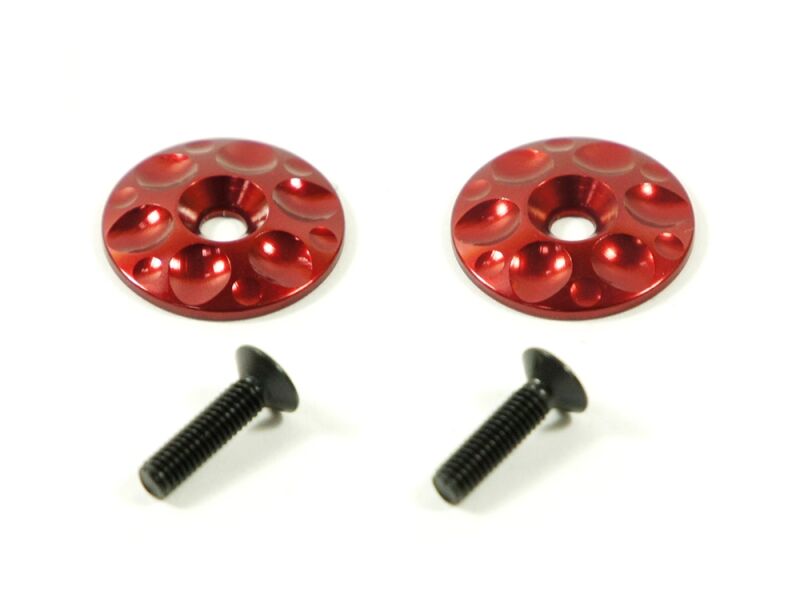 SWORKz Aluminum Heckfügelhalter rot (2) (SW330424)