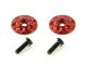 SWORKz Aluminum Heckfügelhalter rot (2) (SW330424)