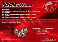 SWORKz Radmitnehmer Light 6,5mm EVO für 8mm Welle...