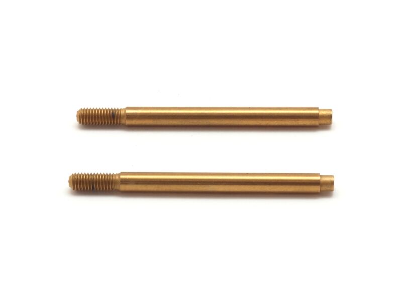 SWORKz 1/10 PRO Stoßdämpfer Kolbenstange hinten 49,7mm (2) (SW332037LR)