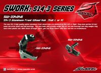 SWORKz Aluminum Achsschenkel vorne (SW334046)