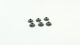 SWORKz T-7075 M4 Lightened Low Profile Large-contact with Serrated Wheel Nuts (GM)(6pc) (SW334047GM)