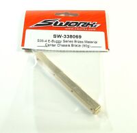 SWORKz Chassis Verstrebung mitte Messing (50g) (SW338069)