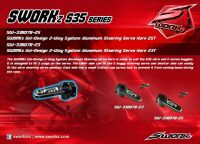 SWORKz Uni-Design 2-Way System Aluminium Lenkservohebel...