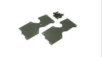 SWORKz Querlenkerplatte hinten unten Po-Composite Carbon...