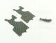 SWORKz Pro Composite Carbon Versteifung Querlenker hinten unten 1,5mm (2) (SW34002315)
