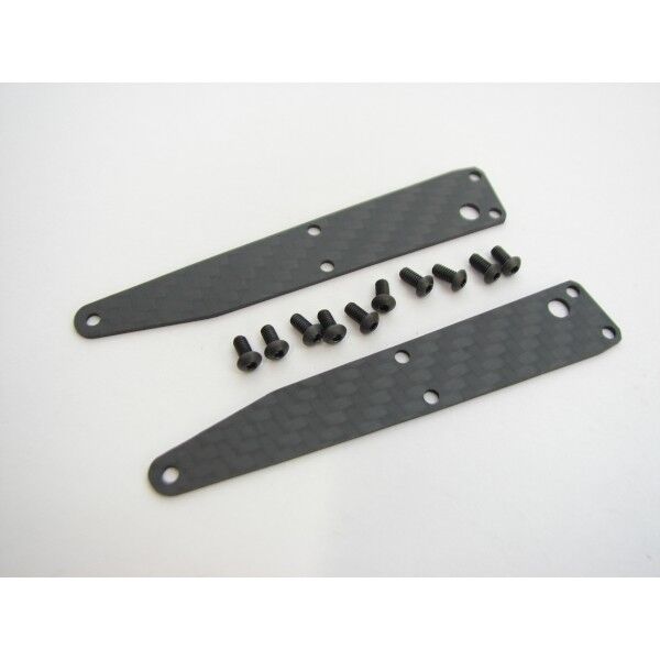 SWORKz Pro Composite Carbon Versteifung Querlenker vorne oben 1mm (2) (SW34002810)