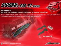 SWORKz Pro Composite Carbon Versteifung Querlenker vorne unten 1,5mm (2) (SW34002915)
