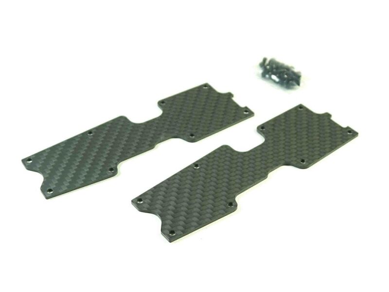 SWORKz Pro Composite Carbon Versteifung Querlenker hinten unten 1,5mm (2) (SW34003015)