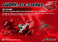 SWORKz Halteplatte vorne Pro Composite Carbon Soft...