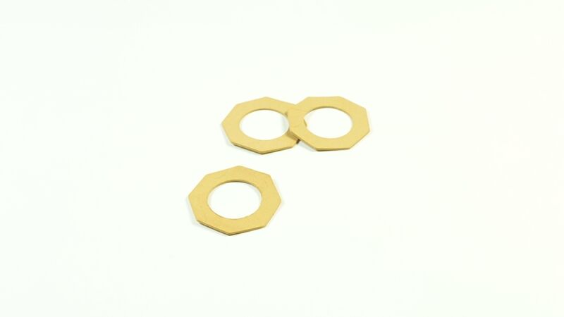SWORKz 1/10 Belag Slipper (Low Grip)(gelb)(8mm)(3) (SW610013B08)