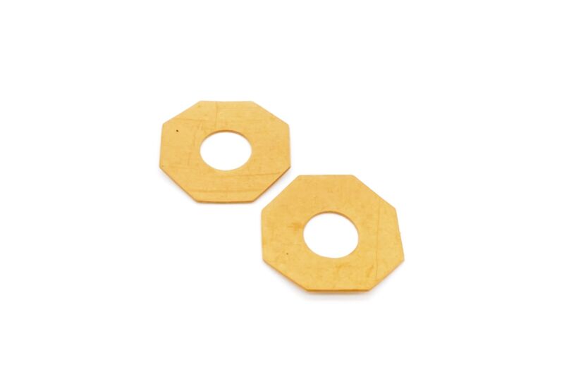 SWORKz Slipper Clutch Teflon Pad(High Grip)(Yellow)(T0.8mm)(2PC) (SW610013B08-H)