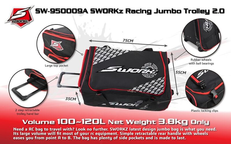 SWORKz Racing Jumbo Trolley II (SW950009A)