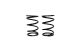 SWORKz GT Black Competition Feder Stoßdämpfer A4 (40×2.2×4.75)(GN)(2) (SWC115154A)