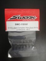 SWORKz S14/S12 Black Competition Rear Shock Spring...