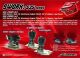 SWORKz Motorhalterung Aluminium 1-Unit-Fit (2) (SWC338096)