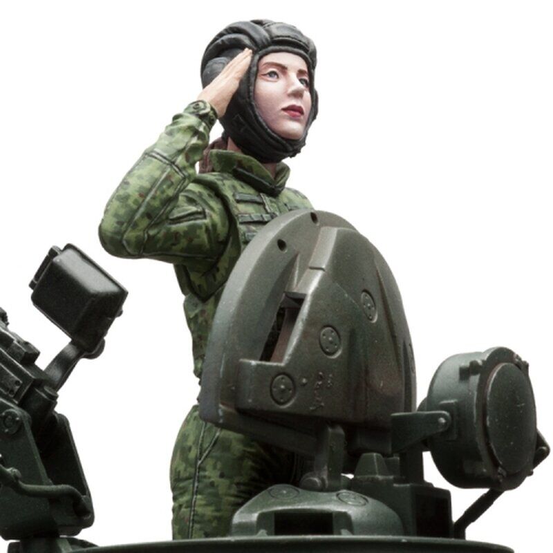 TORRO - 1/16 Figurenbausatz Russische Panzerkommandantin (TOR000238)