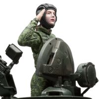 TORRO - 1/16 Figurenbausatz Russische Panzerkommandantin...