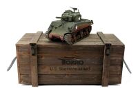 TORRO - 1/16 RC M4A3 Sherman 75mm grün BB (TOR11216-GN)