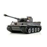 TORRO - 1/16 RC Tiger I Frühe Ausf. grau IR Rauch...