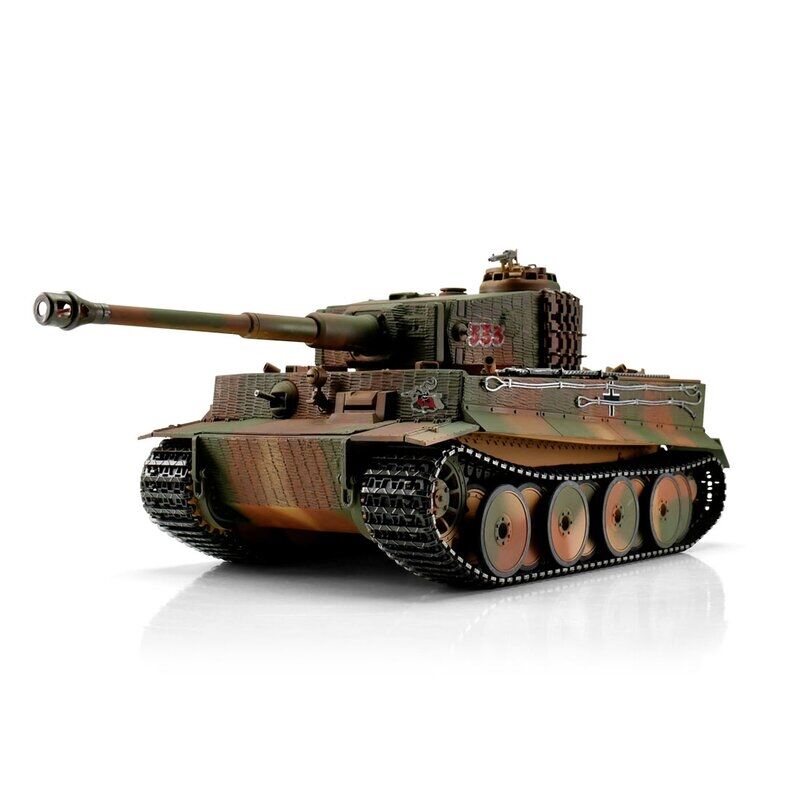 TORRO - 1/16 RC Tiger I Mittlere Ausf. tarn IR Rauch (TOR11503-CA)