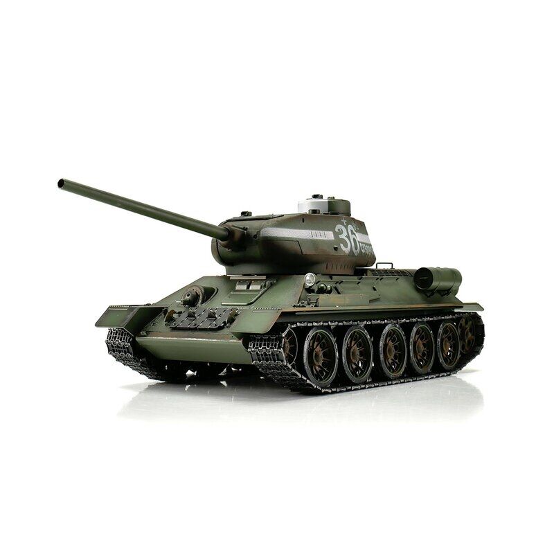 TORRO - 1/16 RC T-34/85 grün IR Rauch (TOR11506-GN)